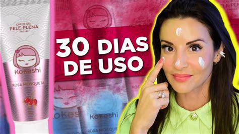 Baratinho Creme Facial De Rosa Mosqueta Pele Plena Kokeshi Youtube