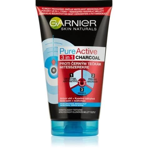 Garnier Pure Active Masque Noir Pour Le Visage Contre Les Points Noirs