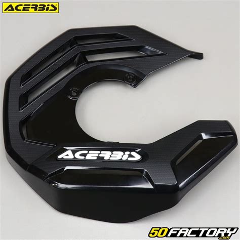 Front Brake Disc Protector Acerbis X Future Black Motorcycle Partcross