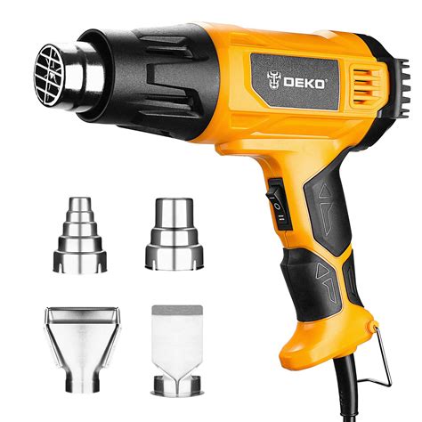 Snapklik DEKOPRO Heat Gun 1500W Heavy Duty Hot Air Gun Kit
