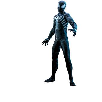 Figura Hot Toys VGM Marvel S Spider Man Peter Parker Black Suit Standard Version