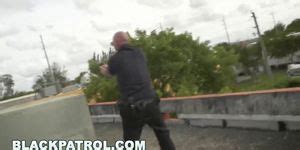 BLACK PATROL Black Thug Burglar Fucks MILF Police Women For Freedom Tnaflix