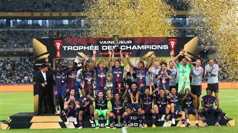 Soccer Le Psg Remporte Le Trophée Des Champions Face à Monaco Rdsca