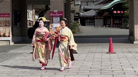 京都祇園 花見小路の舞妓（maiko）さん Gion In Kyoto Youtube