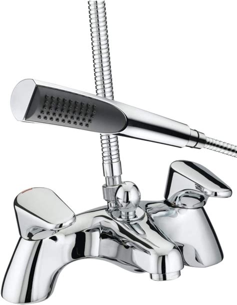 Bristan Ju Pbsm C Jute Pillar Bath Shower Mixer Chrome Plated