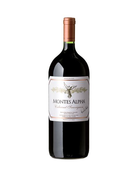 蒙帝斯酒莊 阿法卡本內蘇維翁紅酒 1 5l Montes Alpha Cabernet Sauvignon 1 5l 加佳酒plus9