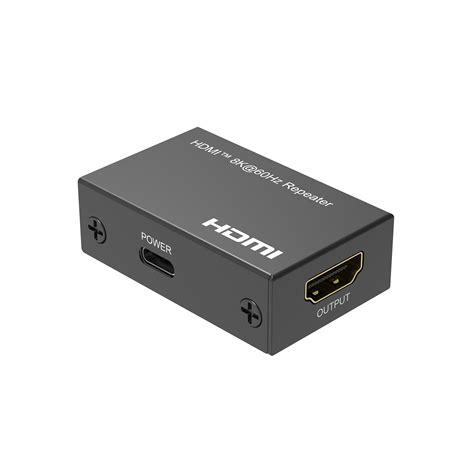 HDMI™ Repeater extends the length of HDMI™ cable up to 5m+5m 8K@60Hz ...
