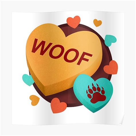 Gay Bear Woof Hear Poster By Dmartgear Redbubble