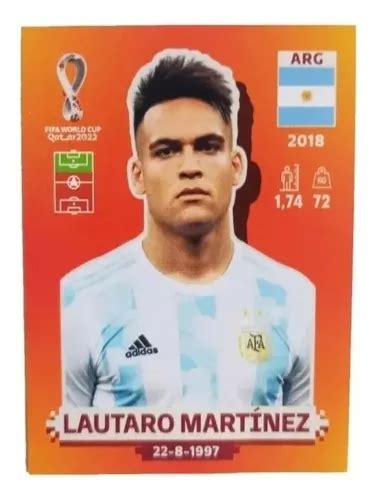 Busca Lote Figuritas Qatar Lautaro Martinez Mas Escudo Afa A La