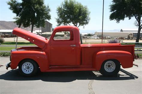 Find New 1951 Ford F 1 V8 Classic Hot Rod Includes Matching Orange