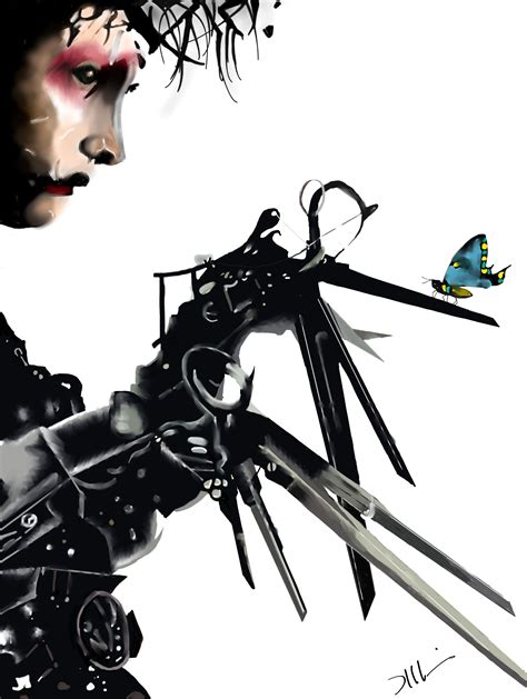 Pin By Danny Morris On My Artwork Edward Scissorhands Sci Fi Art