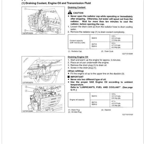 Kubota Tractor B2601 Workshop Manual