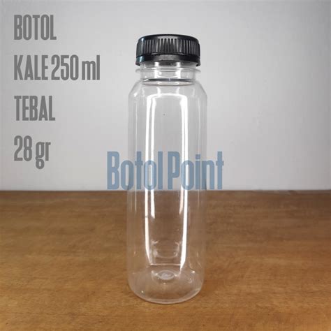 Jual Botol Kale 250 Ml Tebal 1 Pack 100 Pcs Shopee Indonesia