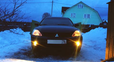 ПТФ DLAA — Mitsubishi Lancer IX, 1,6 л, 2006 года | стайлинг | DRIVE2