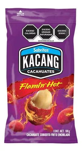 Cacahuates Sabritas Kacang Flami Hot 100g MercadoLibre