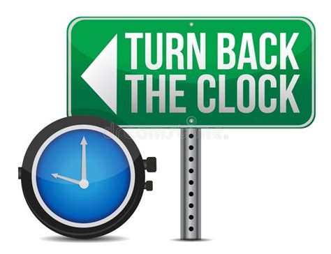 Turn Back Clock Stock Illustrations – 690 Turn Back Clock Stock ...