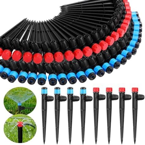 Amazon Glooglitter Pcs Drip Irrigation Emitters For