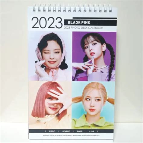 ATEEZ PHOTO DESK Calendar 2023 2024 Calender Sticker KPOP White Goods