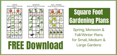 Download Square Foot Gardening Plans - Growing In The Garden