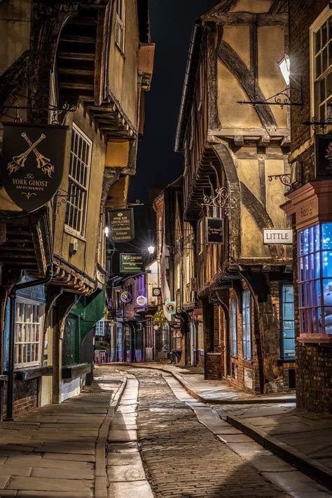 The Shambles” York England One Of The Oldest Streets In Europe