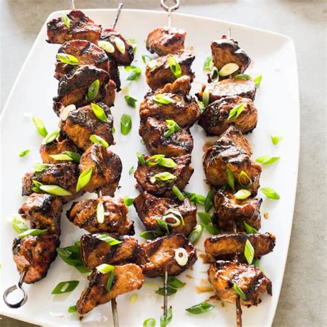 Grilled Pork Kebabs With Hoisin And Five Spice Americas Test Kitchen