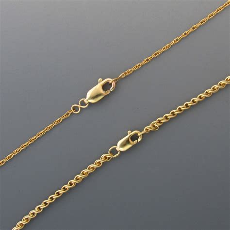 K Gold Filled Rope Chain Atelier Yuwa Ciao Jp