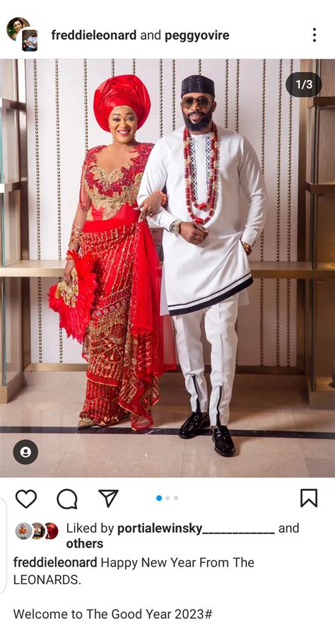 Frederick Leonard & Wife Celebrate New Year In Lovely Traditional ...