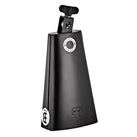 Meinl Percussion Steel Craft Line Cowbell 8 12 Black At Gear4music