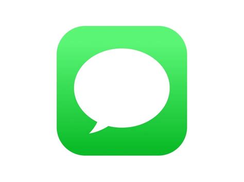 Apple iMessage Logo PNG vector in SVG, PDF, AI, CDR format