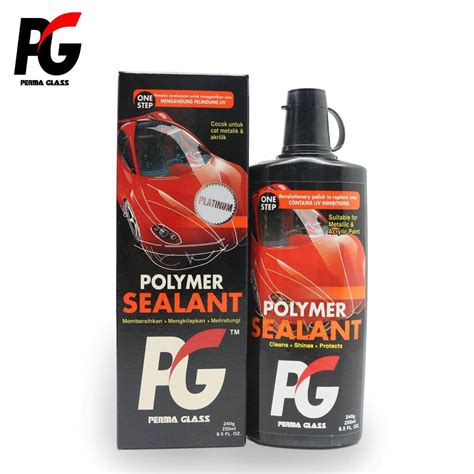 PG PERMA GLASS POLYMER SEALANT 250ML CAR PAINT SEALANT AND