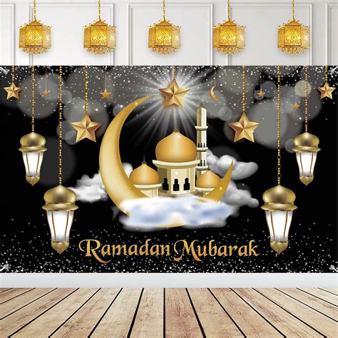 Ramadan Dekoration Ramadan Mubarak Hintergrund Banner Extra Gro E