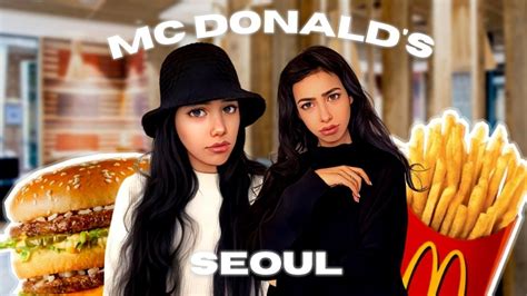 On Teste Le Mcdo En Cor E Seoul Vlog Youtube