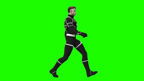 Mr Fantastic Inverted Walk Animated Left Chroma YouTube