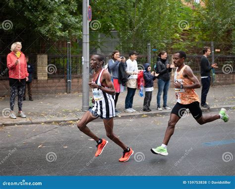 Winner Kenenisa Bekele at Berlin Marathon 2019 in Berlin, Germany Editorial Stock Photo - Image ...