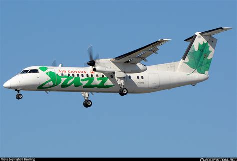 C GUON Air Canada Jazz De Havilland Canada DHC 8 301 Dash 8 Photo By