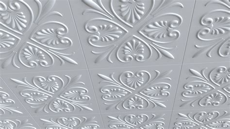 Ceiling Tile Pattern 3D - TurboSquid 1545787