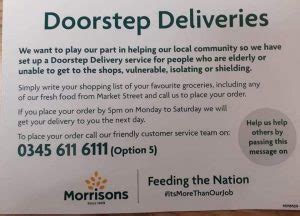 MORRISONS DELIVERY 2021 | Next Steps Ryedale