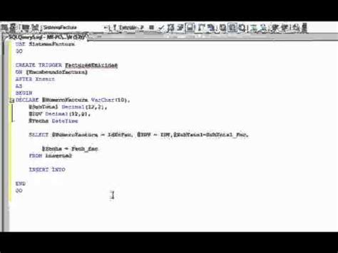 Tutorial Ejemplo Trigger En Sql Server 2008 R2 Tema 4 Youtube Hot Sex