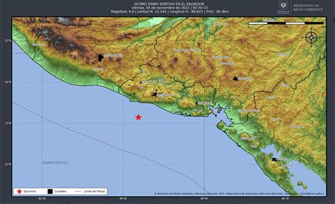 Un Sismo De Magnitud 60 Sacudió El Salvador Infobae