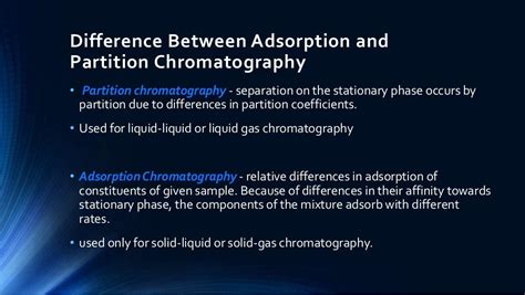 Partition chromatography & partition paper chromatography