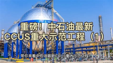 重磅中石油最新CCUS重大示范工程1 YouTube