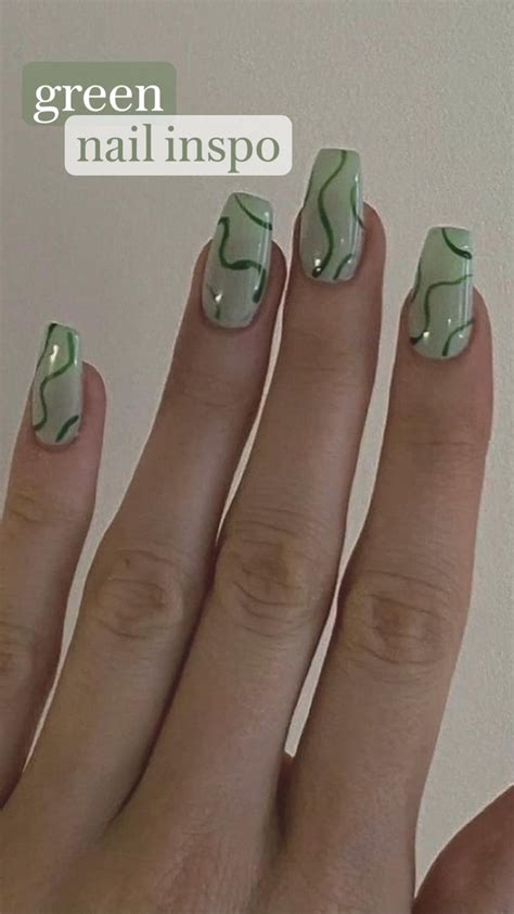 Green Nail Inspo An Immersive Guide By Michaela