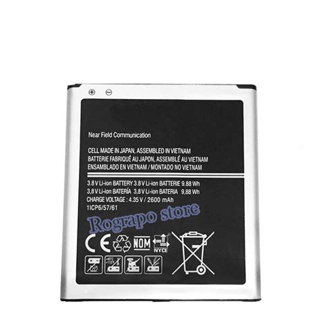 Full Mah Eb Bg Cbe Eb Bg Bbe Battery For Samsung Galaxy Grand