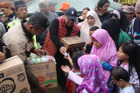 Gandeng DPRD Hingga HMI Perumda Tirta Pakuan Bantu Korban Bencana