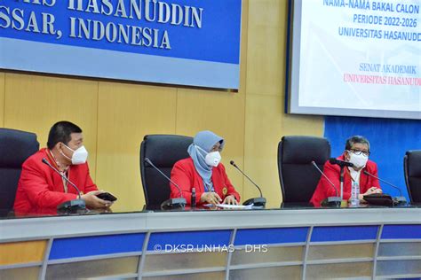 Senat Akademik Unhas Memulai Tahapan Penyaringan Bakal Calon Rektor