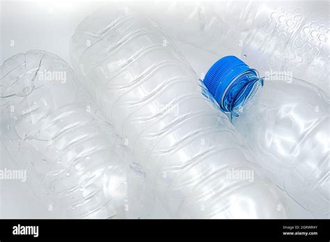 Plastic Empty Water Bottle Isolate On White Background Stock Photo Alamy