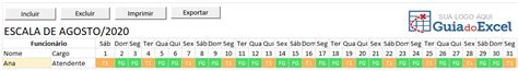 Quais As Escalas De Trabalho Permitidas Na Clt Guia Do Excel