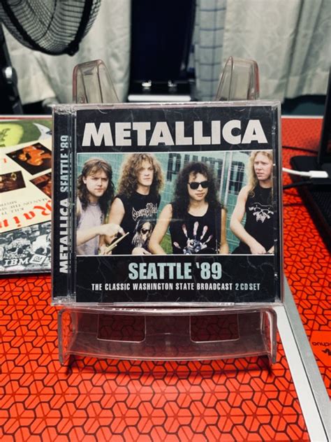 METALLICA - SEATTLE 89' BROADCAST, Hobbies & Toys, Music & Media, CDs ...