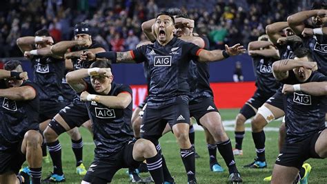 Spotlight on the Māori All Blacks haka YouTube