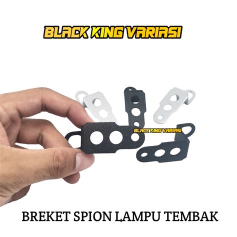 Jual Breket Spion Lampu Tembak Breket Crashbar Jepit Dudukan Lampu